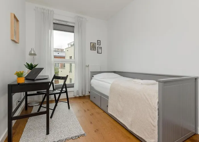 شقة Modern Stalowa 2 Bedrooms & Parking By Renters *