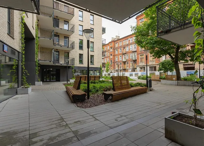 شقة Modern Stalowa 2 Bedrooms & Parking By Renters *